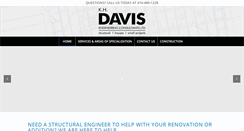 Desktop Screenshot of khdavis.com